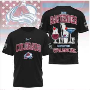 Colorado Hockey This Bartender Loves The Avalanche Shirt