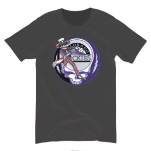 Colorado Rockies Uncle Sam Skeleton Baseball Shirt