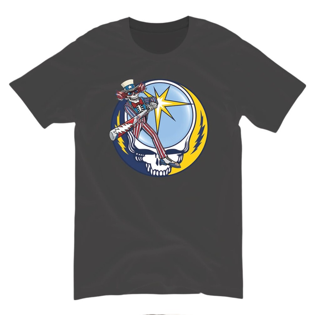 Cosmic Star Baseball Uncle Sam Skeleton Sports Shirt Cosmic Star Baseball Uncle Sam Skeleton Sports Shirt