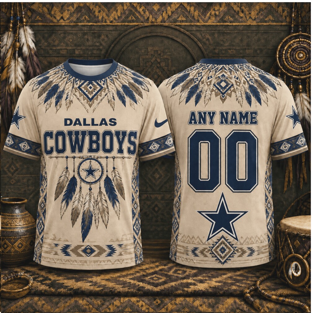 Dallas Cowboys Dreamcatcher Native American Style Custom Shirt Dallas Cowboys Dreamcatcher Native American Style Custom Shirt