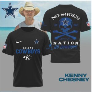 Dallas Cowboys Skull Crossbones Football Shirt