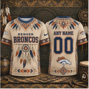 Denver Broncos Dreamcatcher Native American Style Custom Shirt