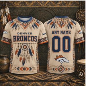 Denver Broncos Dreamcatcher Native American Style Custom Shirt