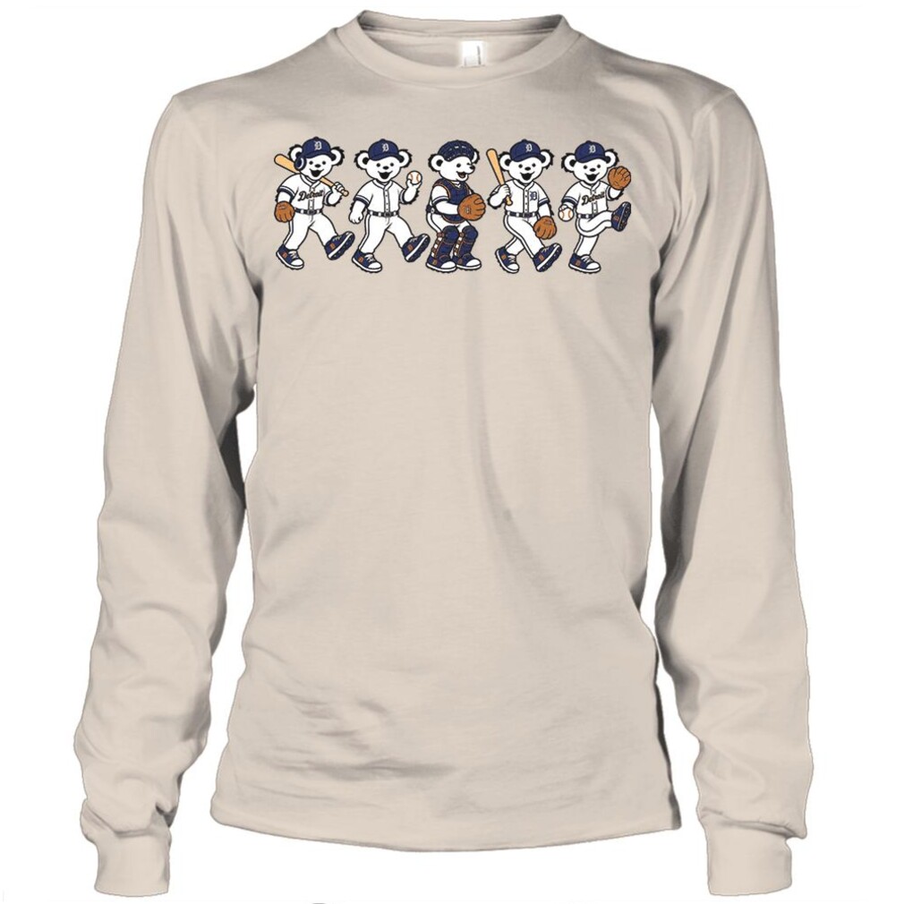 Detroit Baseball Team Walking Bear Mascots Game Day Fan Shirts Detroit Baseball Team Walking Bear Mascots Game Day Fan Shirts
