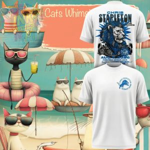 Detroit Lions Chris Stapleton Lion Concert August Shirt