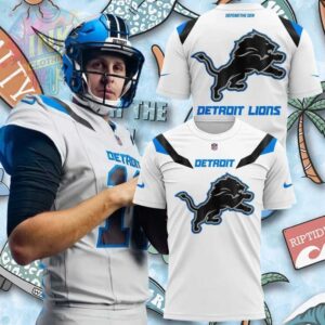 Detroit Lions Football Mascot Defend The Den Graphic Shirt.jfif