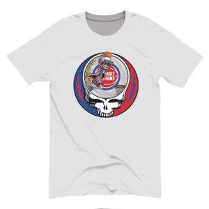 Detroit Pistons Skeleton Basketball Steal Your Face Shirt