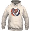Edmonton Hockey Grateful Dead Skull Stealie Dancing Bear Shirt Edmonton Hockey Grateful Dead Skull Stealie Dancing Bear Shirt