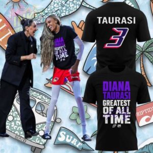 Diana Taurasi Phoenix Mercury Number 3 Greatest Of All Time Shirt.jfif