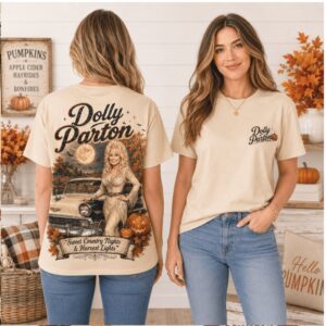 Dolly Parton Sweet Country Nights Vintage Music Shirt