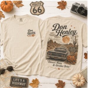 Don Henley Desert Moon Route Sixty Six Country Shirt