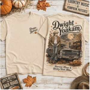 Dwight Yoakam Harvest Moon Honky Tonk Country Shirt