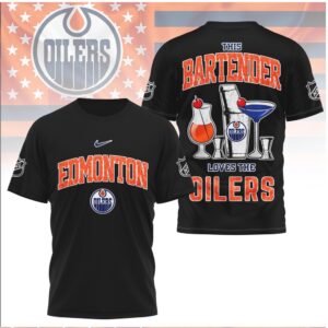 Edmonton Oilers This Bartender Loves The Oilers Shirt