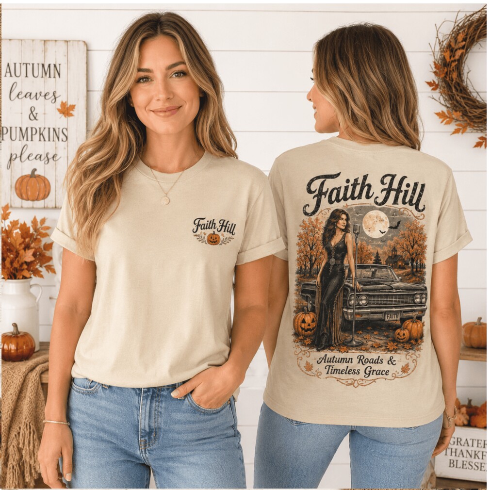 Faith Hill Autumn Roads Vintage Country Music Shirt Faith Hill Autumn Roads Vintage Country Music Shirt