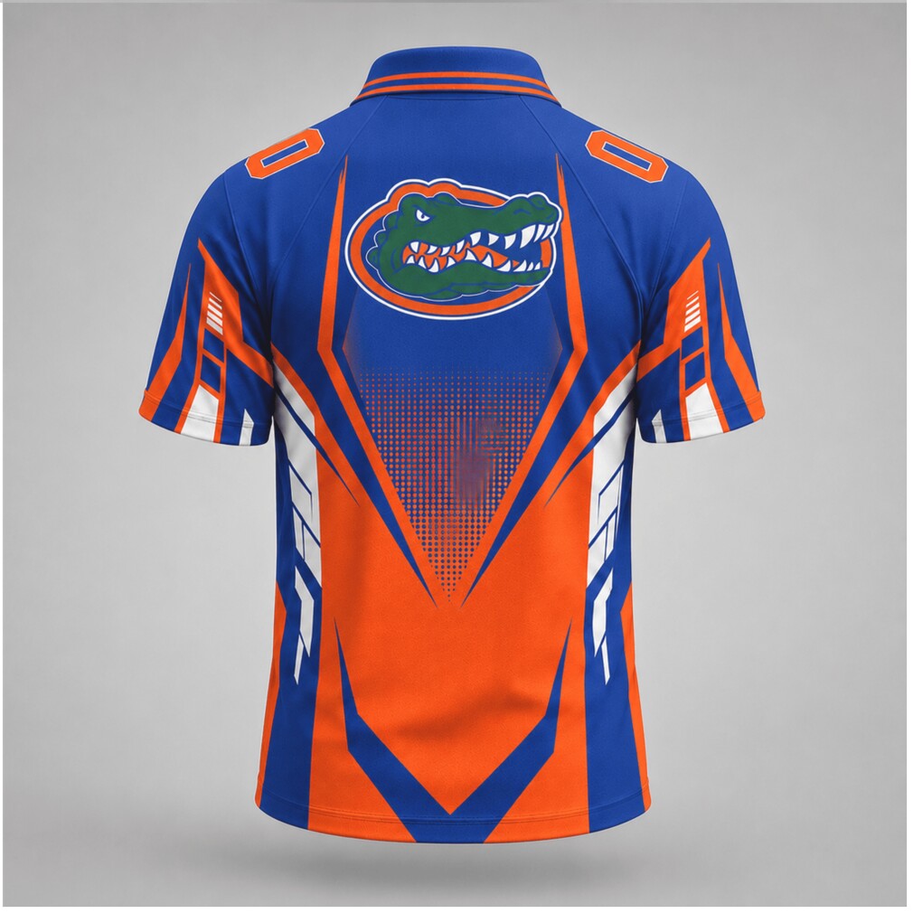 Florida Gators Mascot Gator Sport Graphic Game Day Polo Shirt Florida Gators Mascot Gator Sport Graphic Game Day Polo Shirt