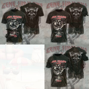 Gene Simmons Band Skull Bat Wings Vintage 2025 Tour Shirt