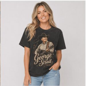 George Strait From Texas I Can Tell Retro Country Music Shirt