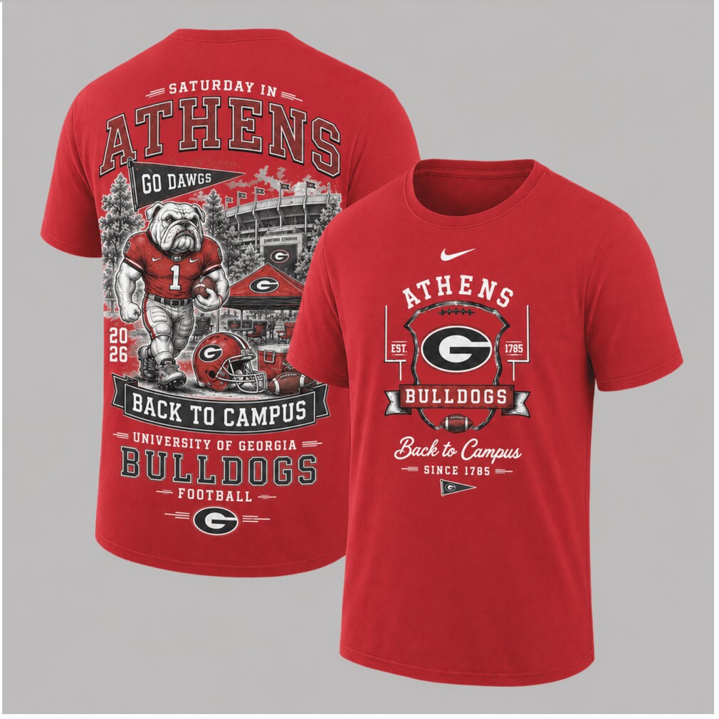 Georgia Bulldogs Athens Football Mascot Game Day Shirt Georgia Bulldogs Athens Football Mascot Game Day Shirt