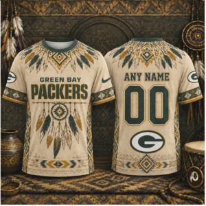 Green Bay Packers Dreamcatcher Native American Style Custom Shirt