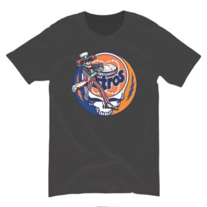 Houston Astros Uncle Sam Skeleton Baseball Shirt
