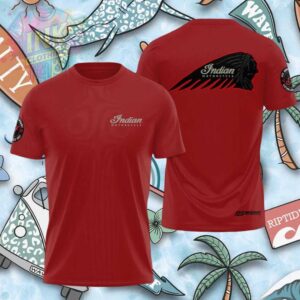 Indian Motorcycle 125th Anniversary Classic Headdress Red Shirt.jfif