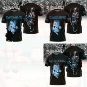 Iron Maiden Cyborg Eddie Somewhere In Time Metal Shirt
