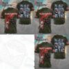 Iron Maiden Samurai Eddie Album Collage Shirt Iron Maiden Samurai Eddie Album Collage Shirt