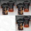 Iron Maiden Samurai Eddie Graphic Print Shirt Iron Maiden Samurai Eddie Graphic Print Shirt