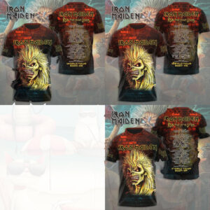 Iron Maiden World Tour Brick Wall Shirt