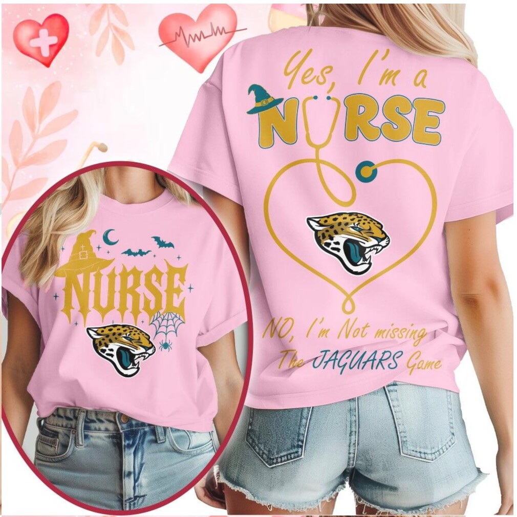 Jacksonville Jaguars Nurse Stethoscope Halloween Game Day Shirt Jacksonville Jaguars Nurse Stethoscope Halloween Game Day Shirt