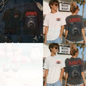 Jaws Movie Terror From Below Vintage Shark Shirt