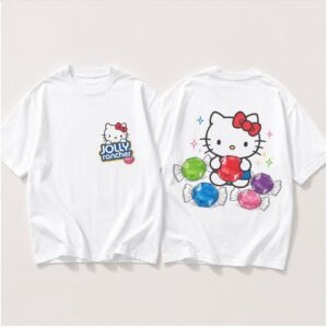 Jolly Rancher Candy Hello Kitty Sweet Treat Graphic Shirt