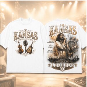 Kansas Band Guitars Progressive Rock Legends Classic Shirt