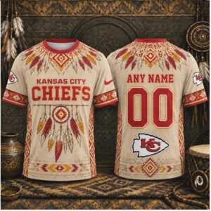 Kansas City Chiefs Dreamcatcher Native American Style Custom Shirt
