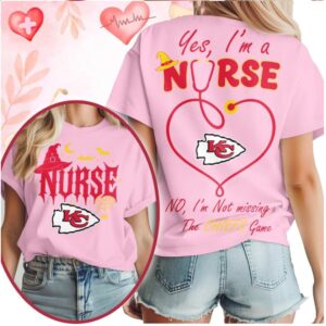 Kansas City Chiefs Nurse Stethoscope Halloween Game Day Shirt