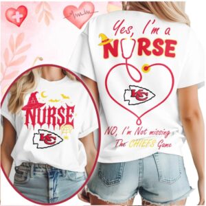 Kansas City Chiefs Nurse Stethoscope Halloween Game Day Shirt