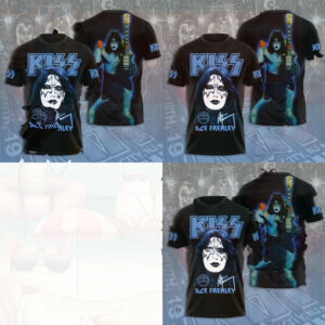 Kiss Band Ace Frehley Guitar Signature Shirt