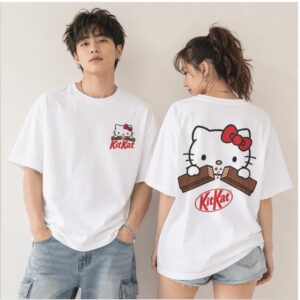 Kit Kat Chocolate Candy Hello Kitty Sweet Break Time Shirt