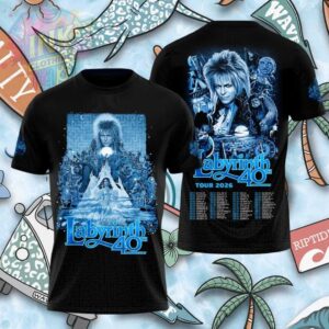 Labyrinth Movie 40th Anniversary Tour 2026 Goblin King Shirt.jfif