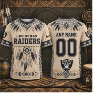 Las Vegas Raiders Dreamcatcher Native American Style Custom Shirt