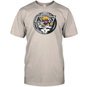 Los Angeles Kings Grateful Dead Bear Hockey Shirt