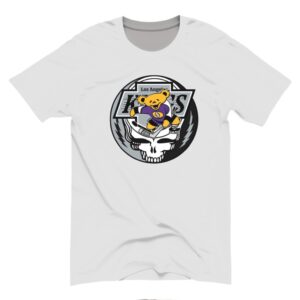 Los Angeles Kings Grateful Dead Bear Hockey Shirt