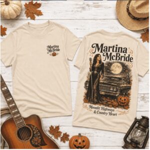 Martina McBride Moonlit Highways And Country Heart Shirt