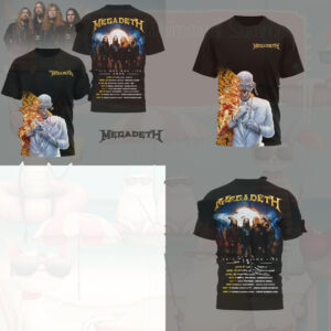 Megadeth This Was Our Life Tour Heavy Metal Shirt