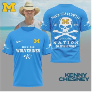 Michigan Wolverines Football Skull Crossbones Shirt