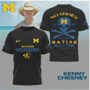 Michigan Wolverines Football Skull Crossbones Shirt