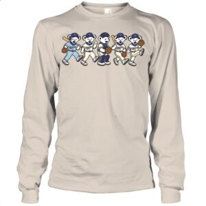 Milwaukee Baseball Dancing Bears Mascot Retro Sports Fan Shirt