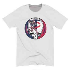 Minnesota Baseball Grateful Skull Uncle Sam Shirt