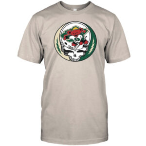 Minnesota Hockey Grateful Dead Skull Stealie Dancing Bear Shirt
