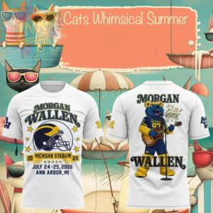 Morgan Wallen Ann Arbor Concert Mascot Tour Shirt